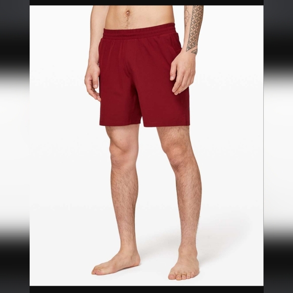 Lululemon Channel Cross Swim Short *7" Caliente - Picture 1 of 4